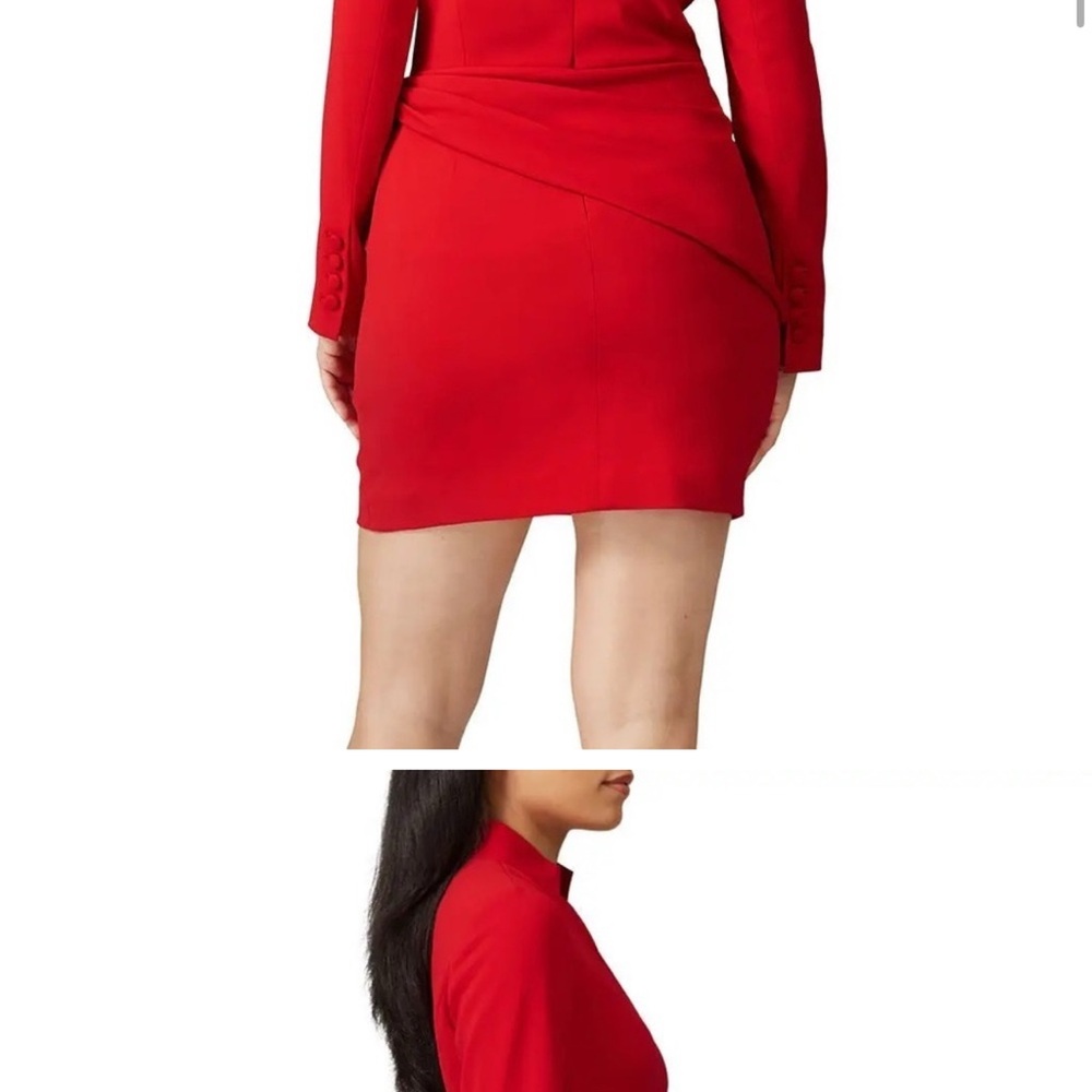 Badgley Mischka Vibrant Red Dress